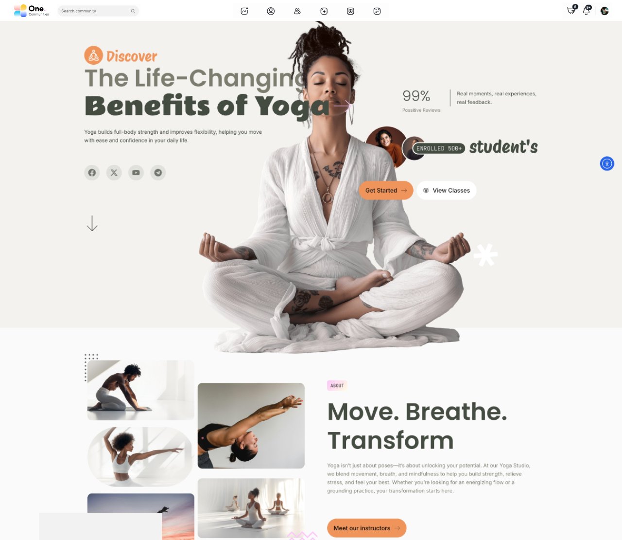yoga studio